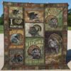 Hunting Quilt Blanket Ver 37  Quilt